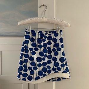 Topshop Asymmetrical Mini Skirt